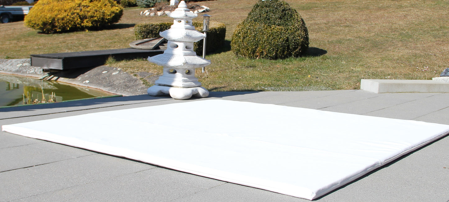 Energiesparende Whirlpool Unterlage Shining White 204cm x 204cm
