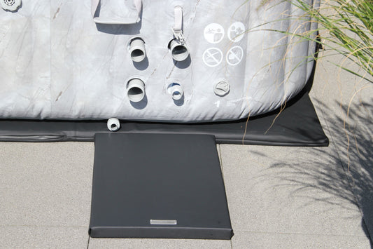 Unterlage für Pumpeneinheit Carbon Black 60cm x 40cm