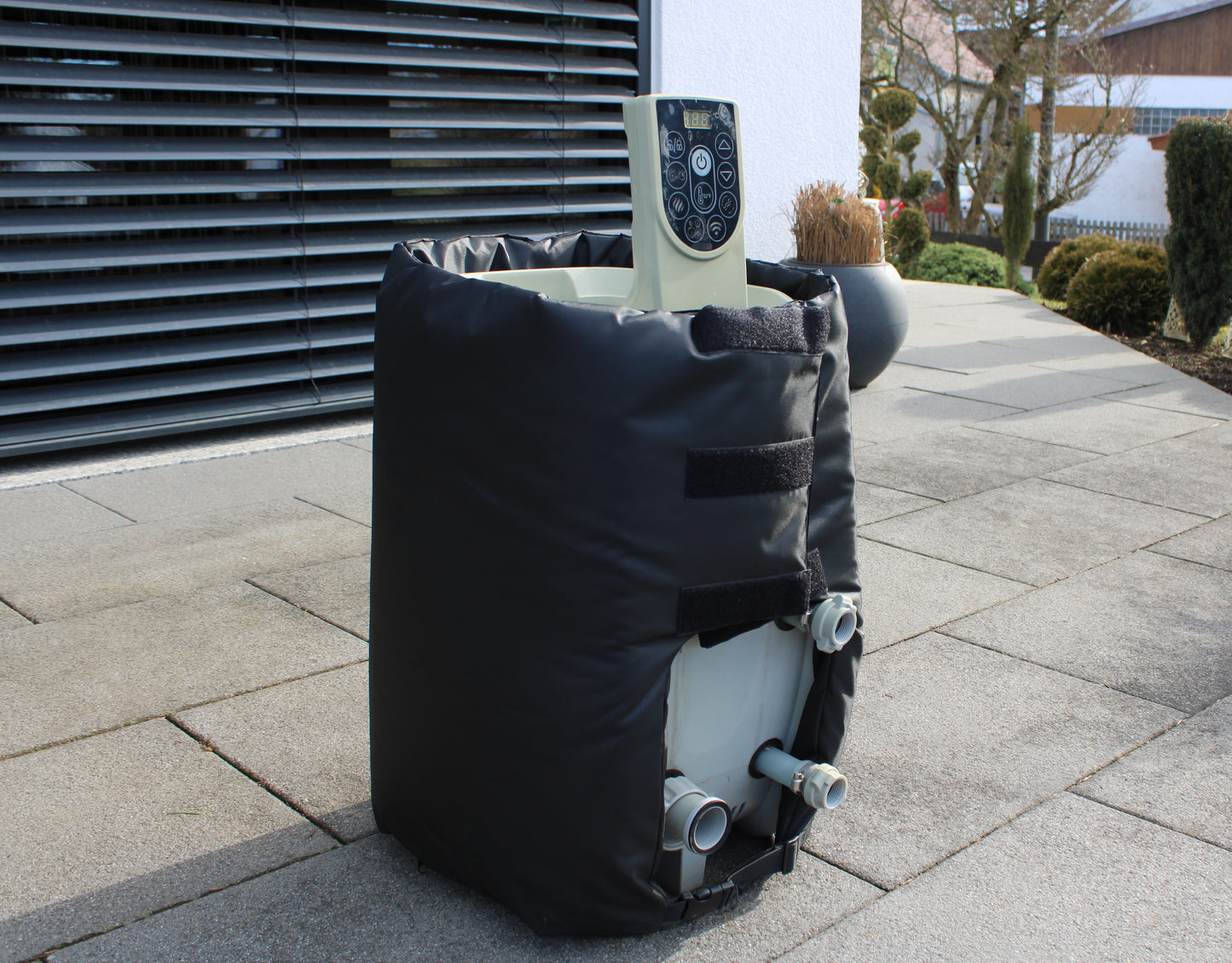 PREMIUM PRØ DES!GN PUMP WALL Thermoseitenwand 136cm Airjet