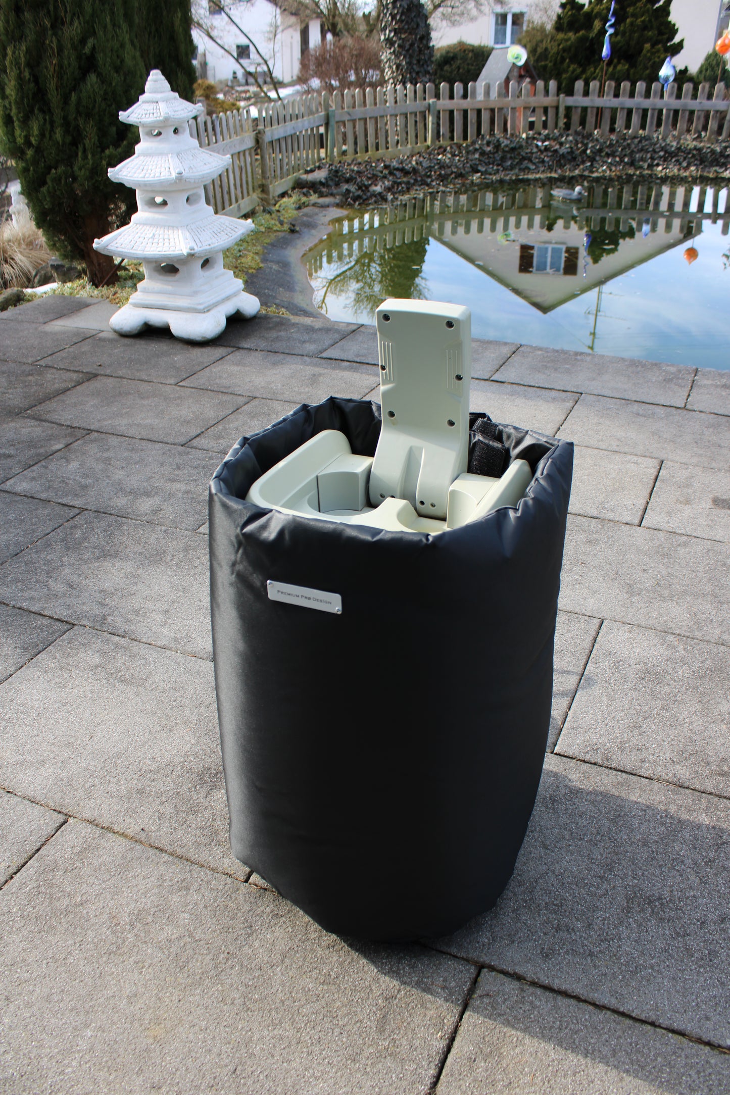 PREMIUM PRØ DES!GN PUMP WALL Thermoseitenwand 136cm Airjet